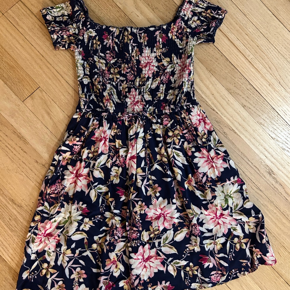 Floral Off-Shoulder Dress